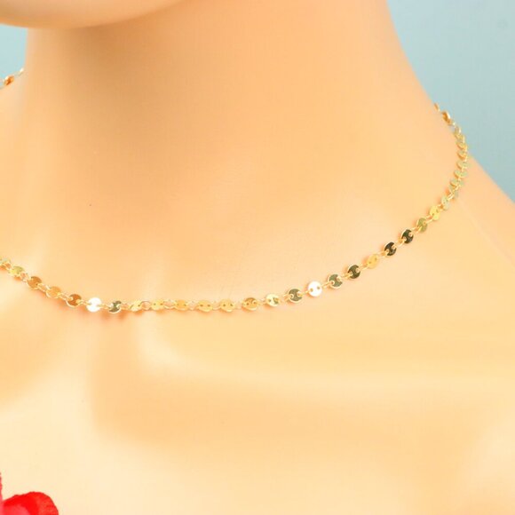 Delicate & Contemporary Necklace Chain, A Lovely Choice for Women, EVCH1555 - Picture 5 of 10